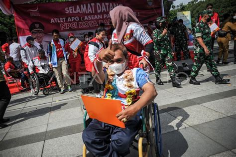 Apresiasi Bagi Atlet Asean Paragames Antara Foto