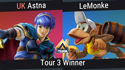 PyramIIdE 2 Astna Marth Vs LeMonke Diddy Kong Winner Round 3