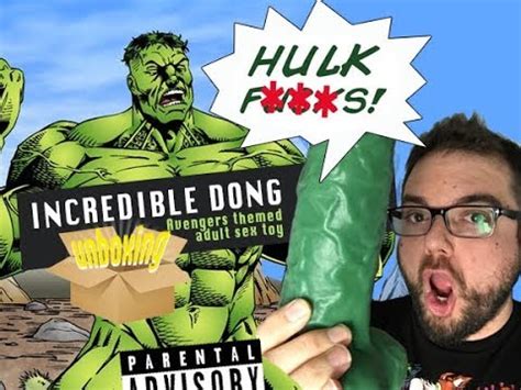 Incredible Dong Unboxing Incredible Hulk Inspired Sex Toy NSFW