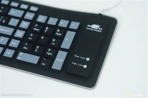 Антивандальная гибкая клавиатура ThundeaL Flexible keyboard