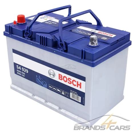 Bosch Autobatterie V Ah Starterbatterie A Ersetzt Ah Ah Ah