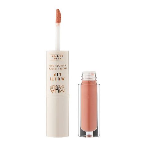 MUA Lipstick And Gloss Duo Nude Edition CARAMEL SIS STYLE