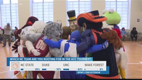 ACC mascots visit with exceptional children | wfmynews2.com