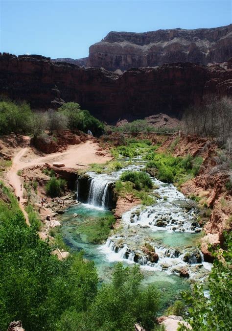 Navajo falls stock photo. Image of fast, park, indian - 26503454