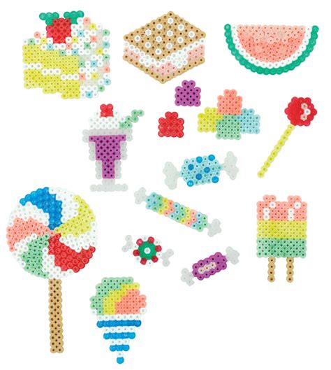 Perler Beads Sweet Shoppe Fuse Bead Bucket Craft Activity Kit 5005 Pcs