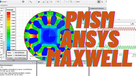 Ansys Maxwell Design Motor Pmsm Project Rmxprt And 2d Youtube