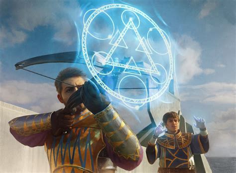 Runic Shot Mtg Art From Dominaria United Set By Cristi Balanescu Art