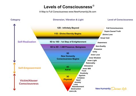 Levels Of Consciousness New Humanity Divine Marga