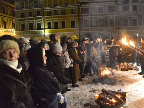 Wigilia na Rynku Wielkim w Zamościu Bądźmy wszyscy razem