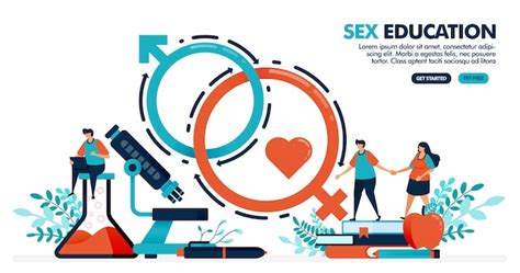 Premium Vector Vector Illustration Of People Are Studying Sex