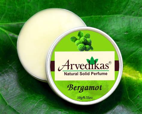 Bergamot Natural Solid Perfume - Arvedikas