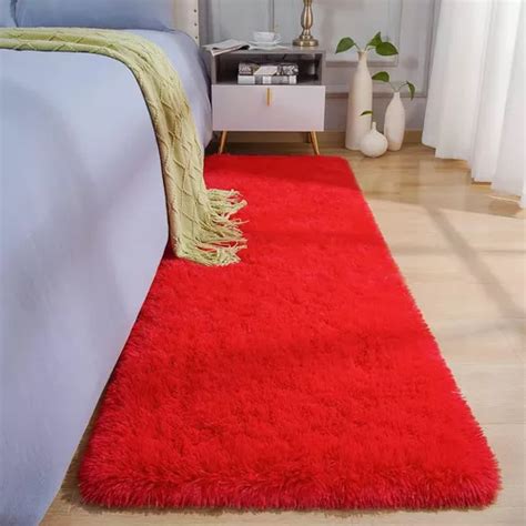 Alfombra De Cortina 2 X 0 50 Cm Suave Y Peluda Para Pasillo