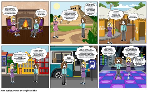 Historieta De La Historia De Las Telecomunicaciones