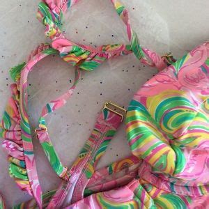 Lilly Pulitzer Swim Lilly Pulitzer Hannah Ruffle Bikini All Nighter Poshmark