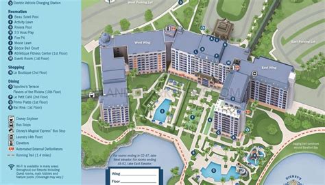 Disney Riviera Resort Map