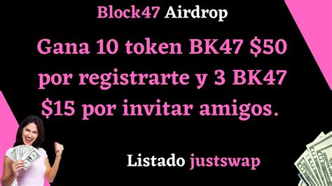 Block Airdrop Gana Token Bk Por Registrarte Y Bk