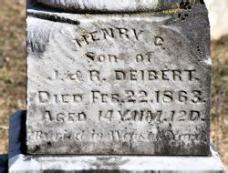 Henry C Deibert inconnu 1863 Mémorial Find a Grave