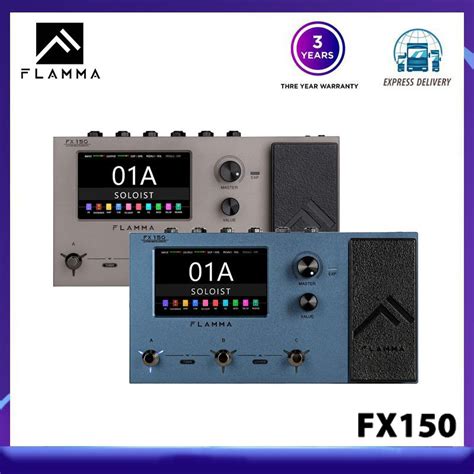 FLAMMA FX150 Multi Effects Processor Electric Guitar Pedal With