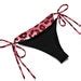Eco Friendly Pink Red Leopard Bikini Leopard Bikini Swimsuit Multi Wear Versatile Styling