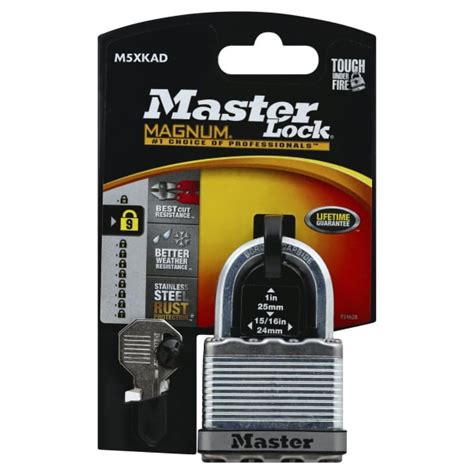 Master Lock Co Magnum Inch Laminated Padlock M Xkadccsen Walmart