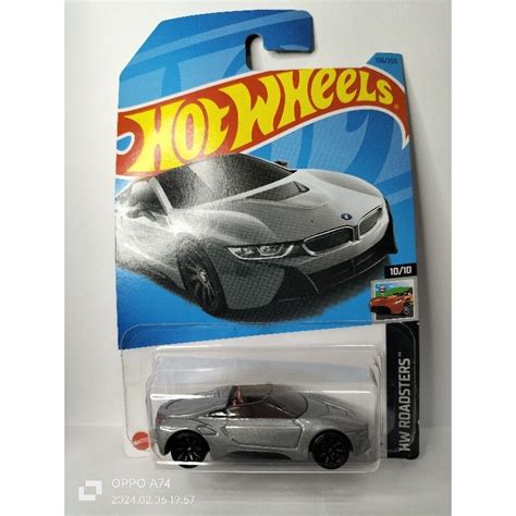 Hotwheels Original Mattel BMW I8 Roadster Shopee Malaysia