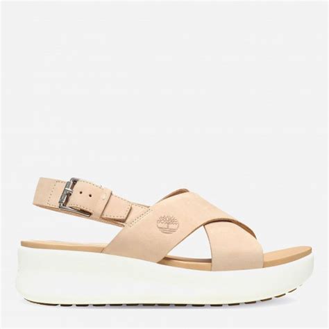 Женские босоножки Timberland Los Angele TB0A1WXJL45 (9.5) 41 Бежевые ...