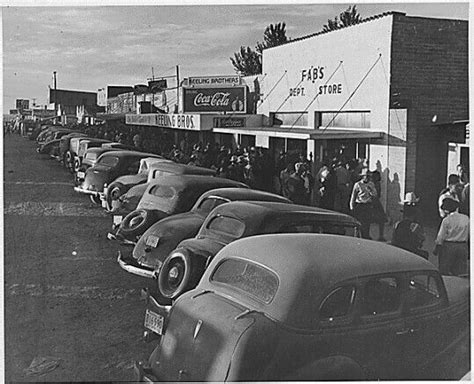 Crowds Of Cotton Pickers Pinal County Eloy Arizona History