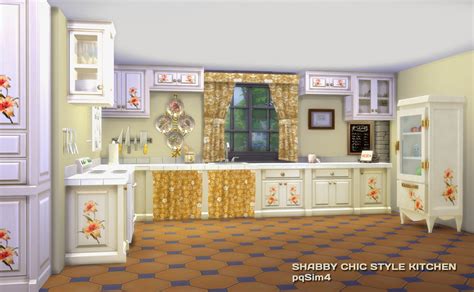 Sims 4 Shabby Chic Style Kitchen