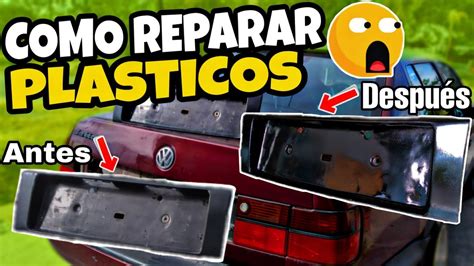 Como Restaurar Y Reparar Plasticos Del Auto Manimix Vlogs Jetta Mk