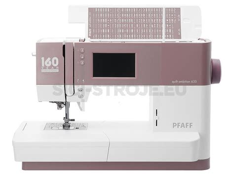 Pfaff Quilt Ambition 635 šicí stroj velikosti XL Šicí stroje eu