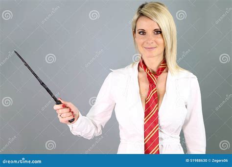 Schöne blonde Hexe stockfoto Bild von kaukasisch schön