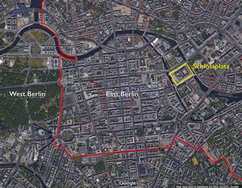 Berliner Mauer Map