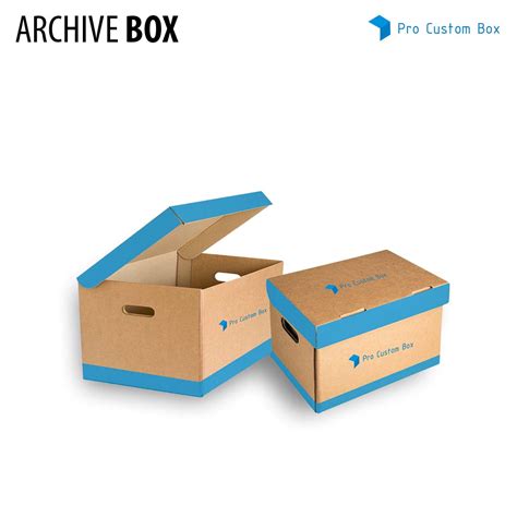 Custom Archive Boxes for Safe Storage - Pro Custom Box