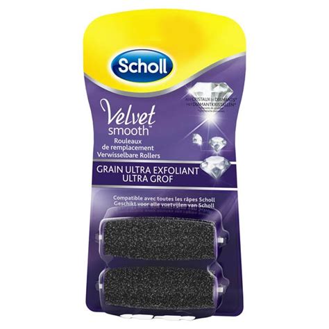 Scholl Velvet Smooth recharge ultra exfoliant 2 rouleaux Anti callosités