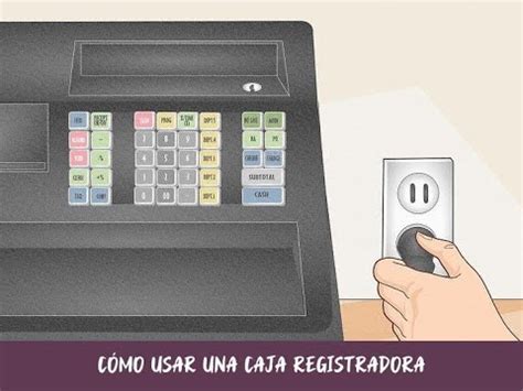 C Mo Usar Una Caja Registradora Youtube