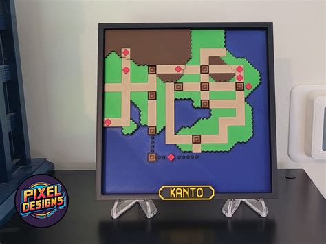 Your Journey Starts Here - Kanto Map