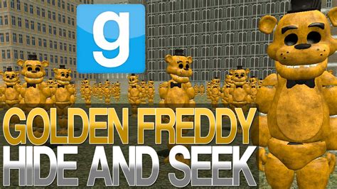 Garry S Mod Ultimate Golden Freddy Hide And Seek Gmod Five Nights