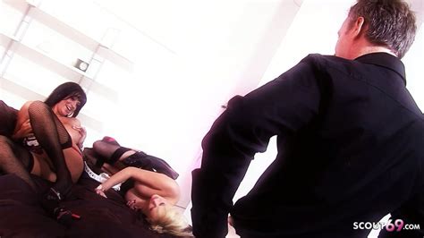 Lesbian Maids Caught And Seduce To First FFM Threesome Sex By Big Dick Client XHamster