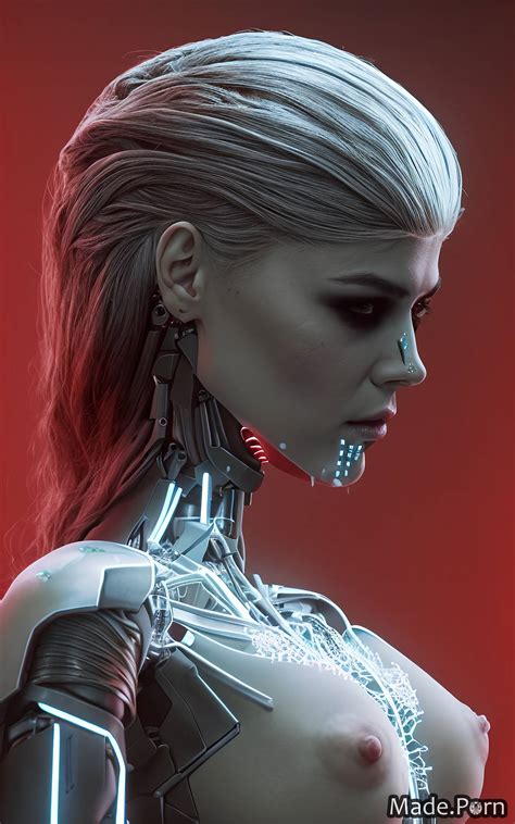 Porn Image Of Big Cock Red Glass Woman Cyborg Chubby Metal Created By AI