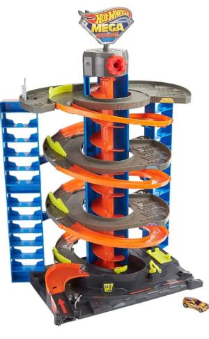 Hot Wheels City Mega Garaje Por