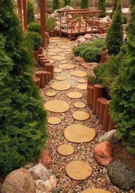 10 Attractive Garden Features With Wooden Ideas - Genmice