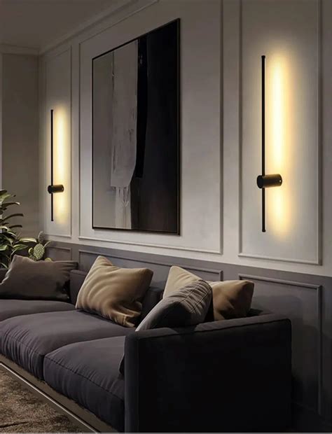 Настенный светильник, современный минималистичный светодиодный ...