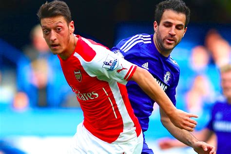 Arsenal's Mesut Ozil Outshone by Chelsea's Former Gunner Cesc Fabregas | News, Scores ...