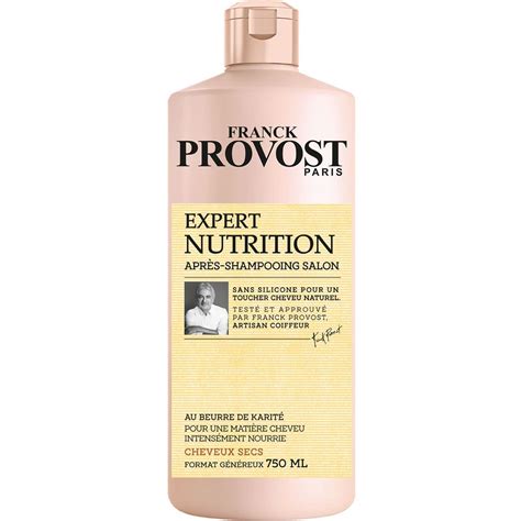 FRANCK PROVOST Expert Nutrition après shampooing cheveux secs 750ml pas