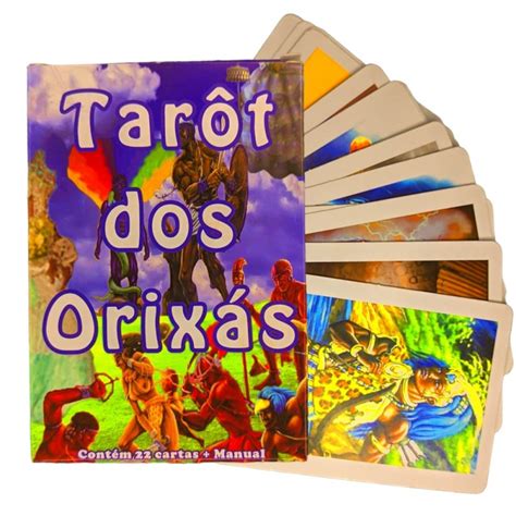 Baralho Tarot Dos Orix S Colorido Or Culo Deck Cartas Shopee Brasil