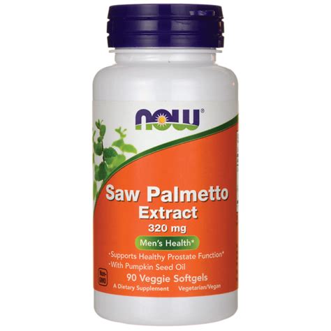 NOW Foods Saw Palmetto Extract 320 mg 90 Veg Sgels - Swanson Health ...