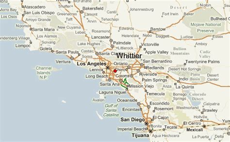 Uptown Whittier Map