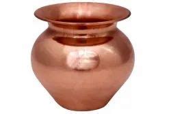 Round Plain Copper Lota For Home At Rs Piece In Agra Id