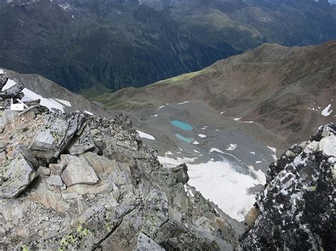 Blick Vom Gipfel Auf Den Aufstiegsweg Fotos Hikr Org