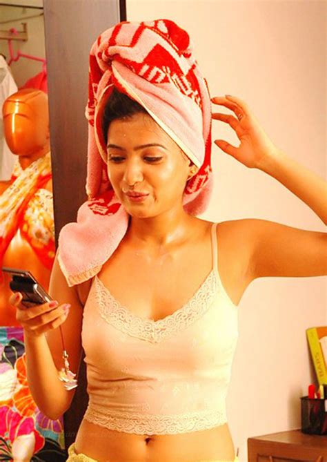 Samantha Getting Ready For Bikini